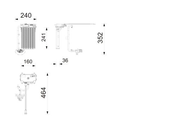 MAHLE AHE 5 000P Heat Generator, interior heating