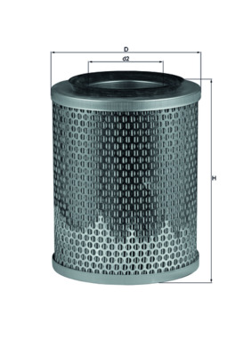 MAHLE LX 196 Air Filter