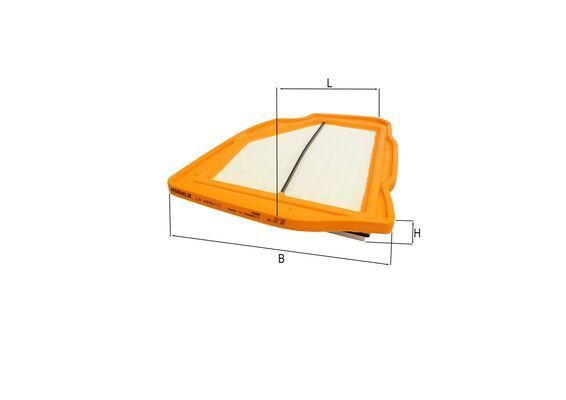 MAHLE LX 4898/11 Air Filter