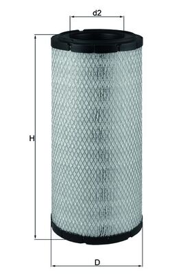 MAHLE LX 3596 Air Filter