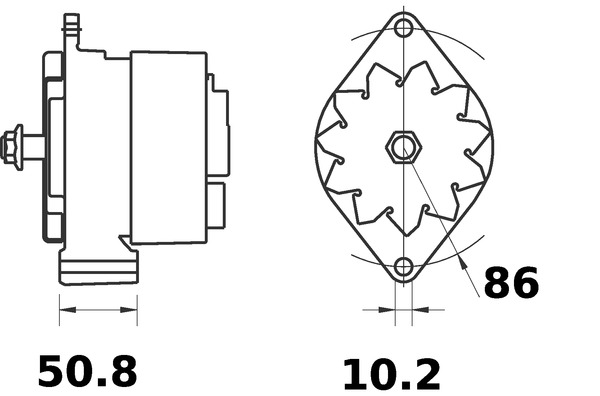 MAHLE MG 477 Dynamo