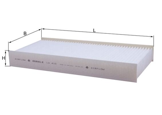 MAHLE LA 410 Filter, cabin...