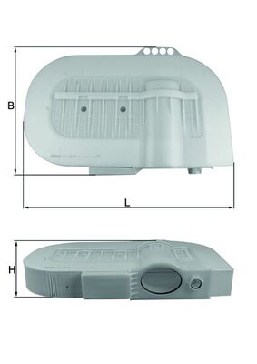 MAHLE LX 2810 Φίλτρο αέρα