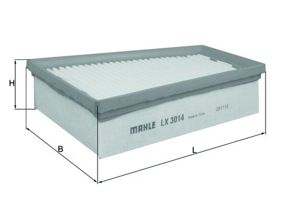 MAHLE LX 3014 въздушен филтър