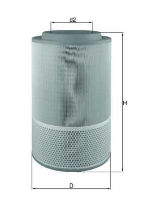 MAHLE LX 1627 légszűrő...