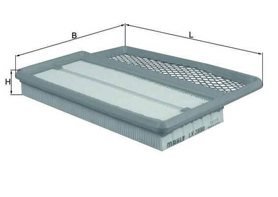 HENGST FILTER E886L Luftfilter