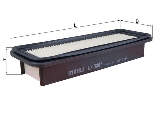 MAHLE LX 3887 Air Filter...