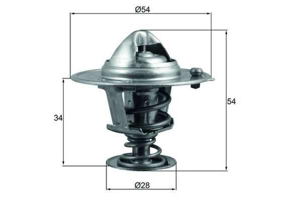 MAHLE TX 206 88D...