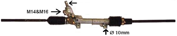 LIZARTE 01.16.2585 Lenkgetriebe für CITROËN