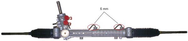 LIZARTE 01.62.7800 Lenkgetriebe für OPEL