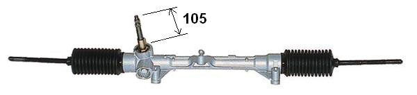 LIZARTE 02.26.5305 Lenkgetriebe für FIAT