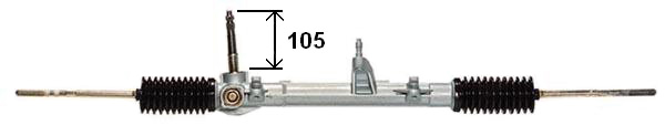 LIZARTE 02.26.5800 Lenkgetriebe für FIAT LANCIA