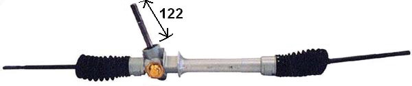 LIZARTE 02.62.1260 Lenkgetriebe für OPEL