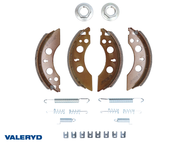 Valeryd 1060013 Bremsbackenset 200x50 passend für Al-ko mit Flanschmutter Bremsbackensatz, Anhänger