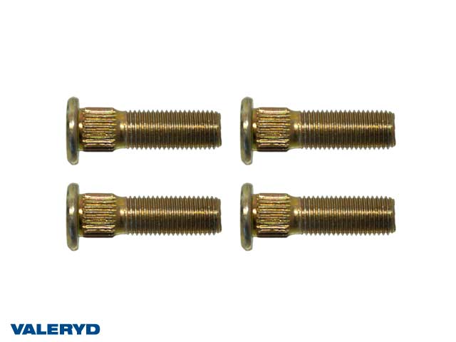 Valeryd 1228001 Radbolzen 3/8" UNF, 34mm, 4er Pack Radbolzen