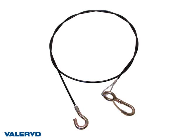 Valeryd 2250001 Abreißseil 1500mm, mit Haken, passend für Al-Ko Abreißseil, Auflaufeinrichtung