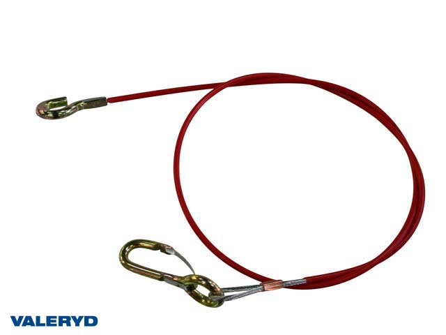 Valeryd 2258000 Abreißseil 1000 mm, mit Haken, passend für AL-KO Abreißseil, Auflaufeinrichtung