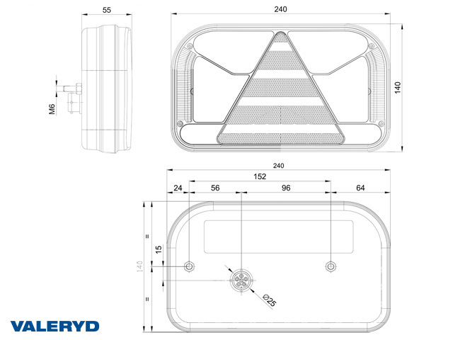 Valeryd 3010230 LED Rücklicht rechts Heckleuchte
