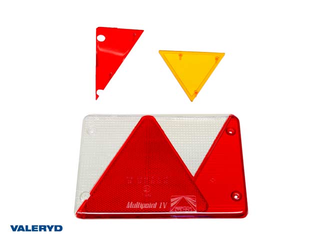Valeryd 3120049 Lichtscheibe Aspöck Multipoint 4 Rücklicht, rechts Lichtscheibe, Heckleuchte