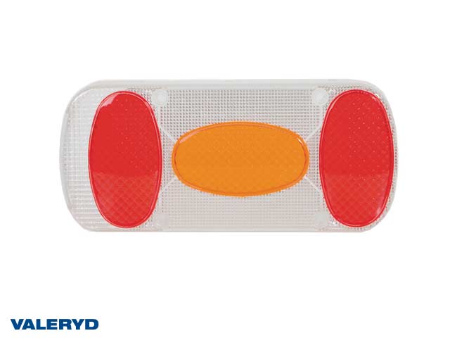 Valeryd 3120134 Lichtscheibe 215x100 für 3010134, 3010136 Lichtscheibe, Heckleuchte