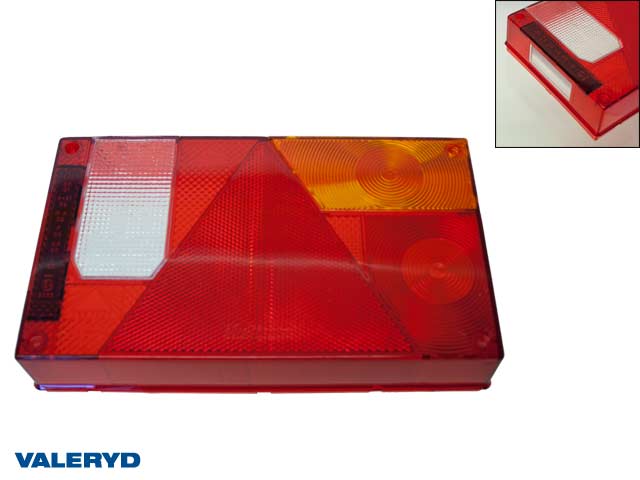 Valeryd 3121010 Lichtscheibe Aspöck Multipoint rechts Lichtscheibe, Heckleuchte