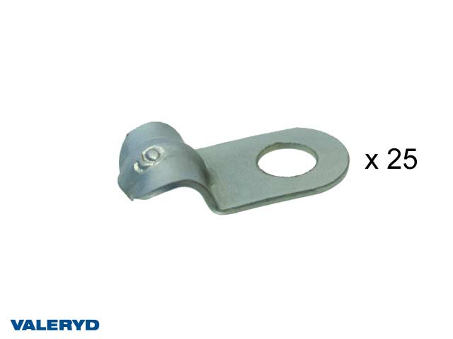Valeryd 3180006 Kabelschellen Metall 6 mm (25er Pack) Klemme, elektrische Universalteile
