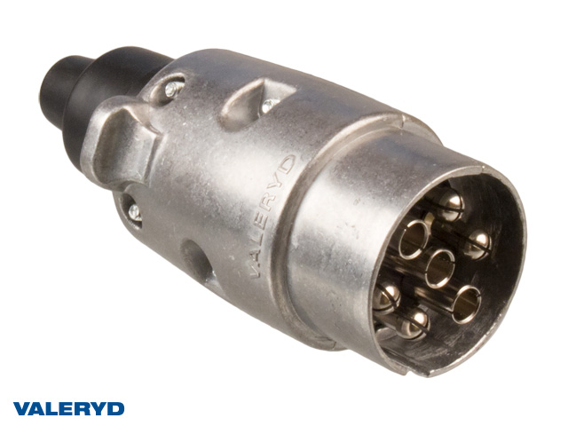 Valeryd 3210002 Stecker 7-polig mit Schraubanschluß Anhängerstecker