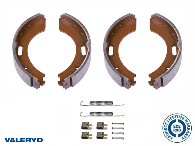 Valeryd 4010007A Bremsbackenset 230x40 passend für BPW Achsenset, S2304-7RASK Bremsbackensatz, Anhänger