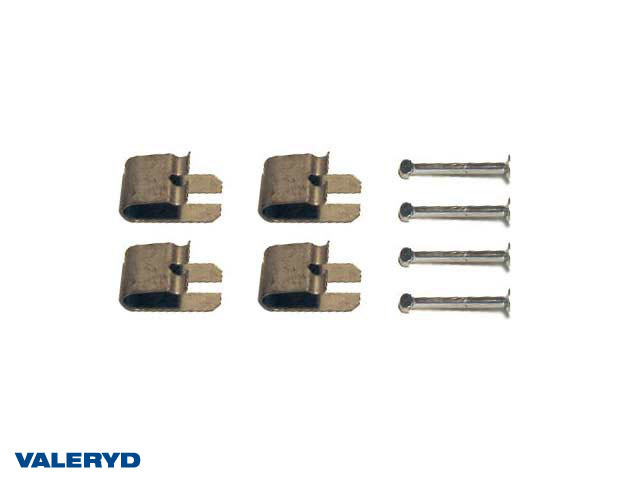 Valeryd 4010075 Verriegelungsstift & Schlossfalle für 2 Räder Federsatz, Bremsbacken (Trommelbremse-Anhänger)