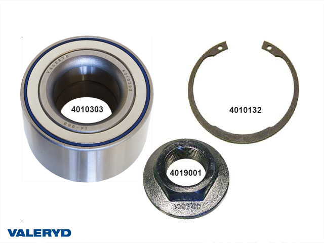 Valeryd 4010111 Kompaktlagersatz 30x60x37 wasserabweisend passend für Al-Ko Radlagersatz, Anhänger