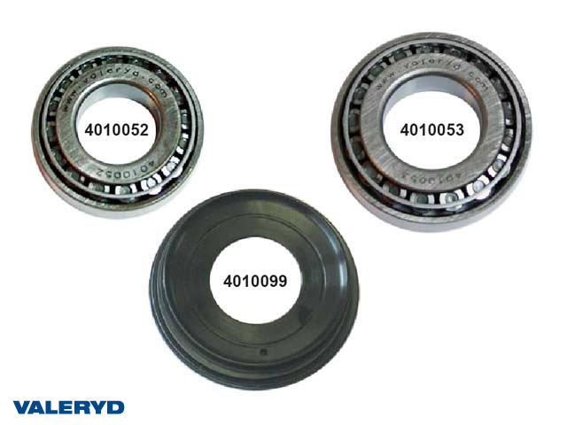 Valeryd 4010116 Radlagersatz 30205+30206 passend für Knott 200x30 / 200x50 Radlagersatz, Anhänger