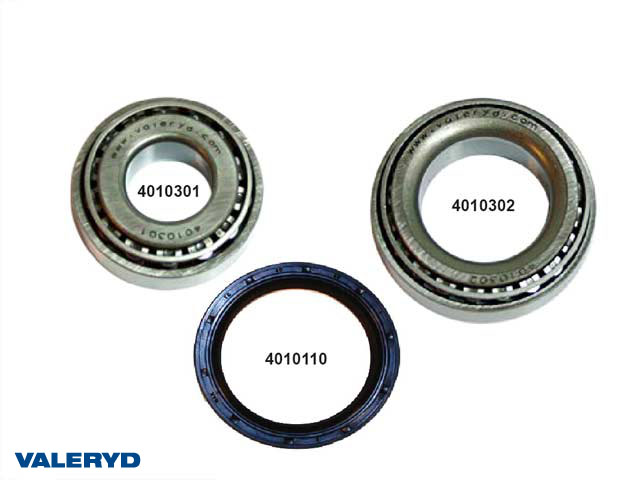 Valeryd 4010118 Radlagersatz 11749/710+45449/410 passend für Al-Ko 1636/1637 Radlagersatz, Anhänger