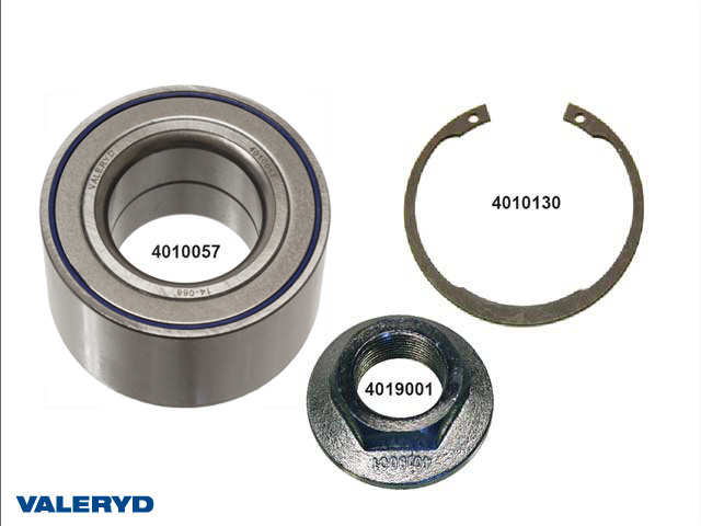 Valeryd 4010122 Kompaktlagersatz 34x64x37 wasserabweisend passend für AL-KO Radlagersatz, Anhänger