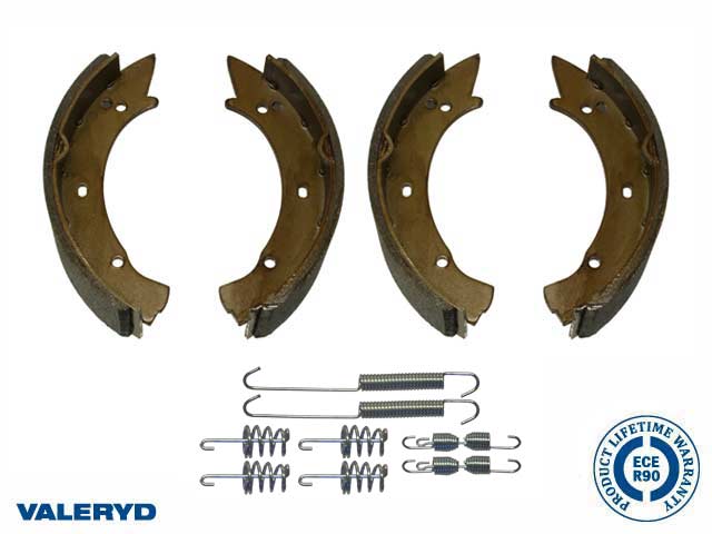 Valeryd 4010210A Bremsbackenset 200x50 passend für WAP/Humbaur Bremsbackensatz, Anhänger