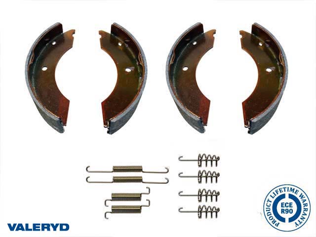 Valeryd 4010215A Bremsbackenset 200x50 passend für Omag/Valeryd Achsenset Bremsbackensatz, Anhänger