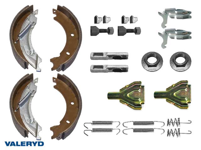 Valeryd 5010002XL XL-Bremsbackenset 200*50 passend für Knott Achsenset Bremsbackensatz, Anhänger
