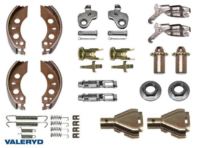 Valeryd 5010003XL XL-Bremsbackenset 200*50 passend für Al-Ko Achsenset Bremsbackensatz, Anhänger