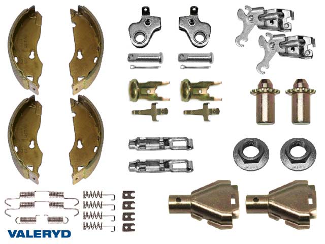 Valeryd 5010201XL XL-Bremsbackenset 160x35 passend für AL-KO Superkit Bremsbackensatz, Anhänger