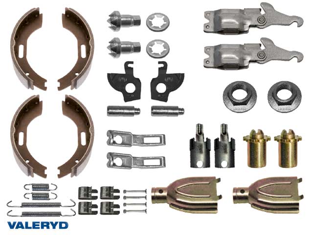 Valeryd 5010203XL XL-Bremsbackenset 200x50 passend für BPW Bremsbackensatz, Anhänger