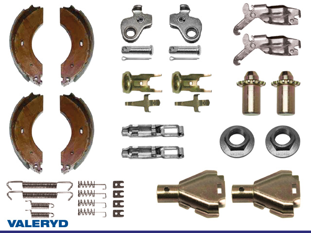 Valeryd 5010206XL XL-Bremsbackenset 230x60 passend für Al-Ko Bremsbackensatz, Anhänger