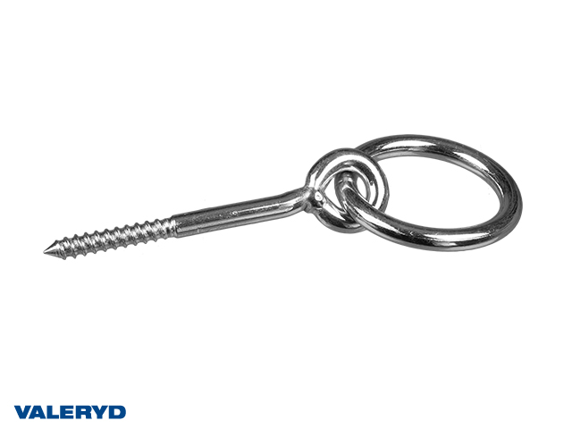 Valeryd 6728040 Ring mit Holzschraube 8x50 mm Ringschraube