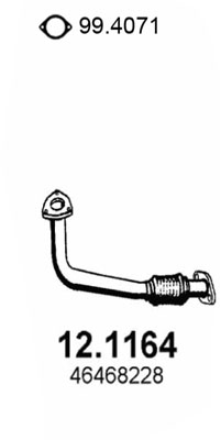 ASSO 12.1164 Tubo gas scarico