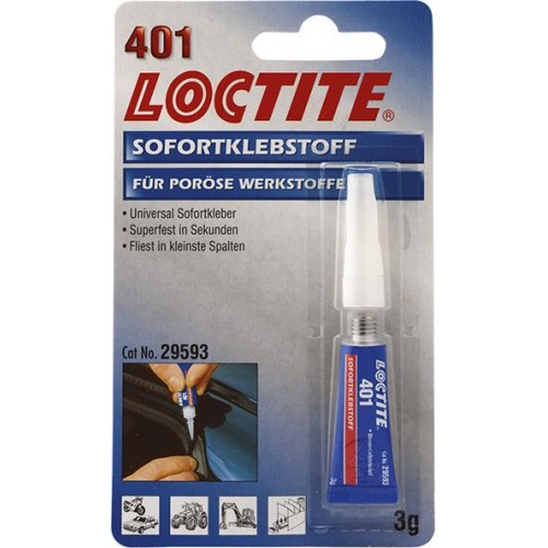 Loctite 195904 LOCTITE 401 BC3G DE Sekundové lepidlo
