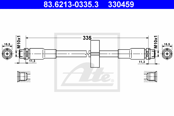 ATE 83.6213-0335.3 Brzdová...