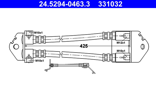 ATE 24.5294-0463.3 Bremsschlauch