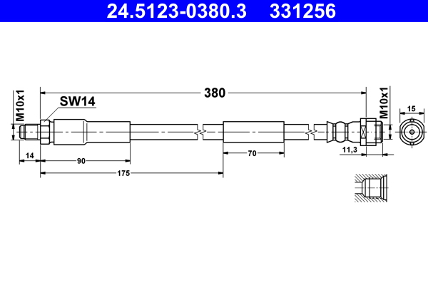 ATE 24.5123-0380.3 Furtun...