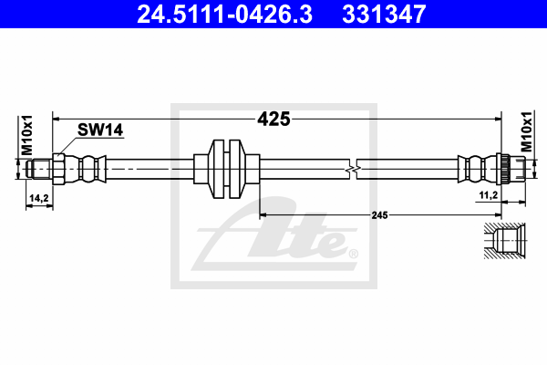 ATE 24.5111-0426.3 Brzdová...