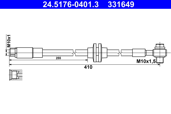 ATE 24.5176-0401.3 спирачен...