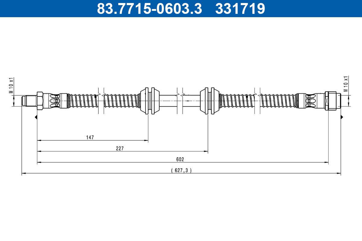 ATE 83.7715-0603.3 Bremsschlauch