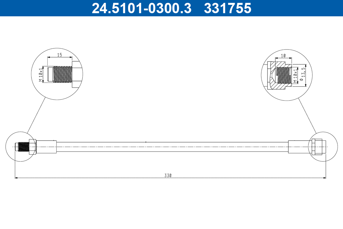 ATE 24.5101-0300.3 Brzdová...